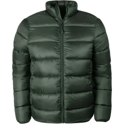 FWRD Alaska Puffer Jacket Dark Green Front